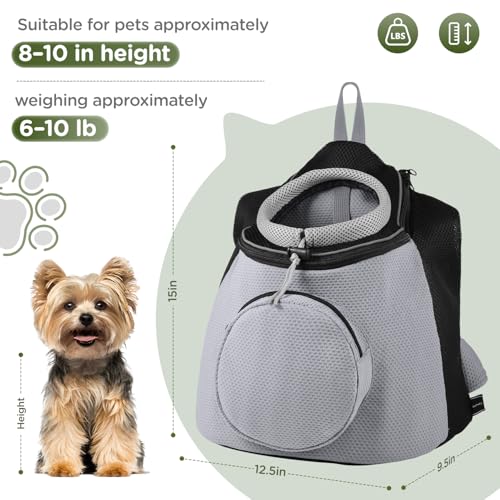 BONTHEE Pet Dog Backpack Small
