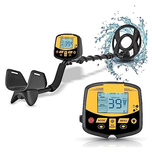Detector de Metales, Detector de Metales subterráneo TX-950 Search Pinpointer Gold Treasure Hunter Scanner con bobinas Impermeables,para Aventuras al Aire Libre(TX-860No Bag Headset)
