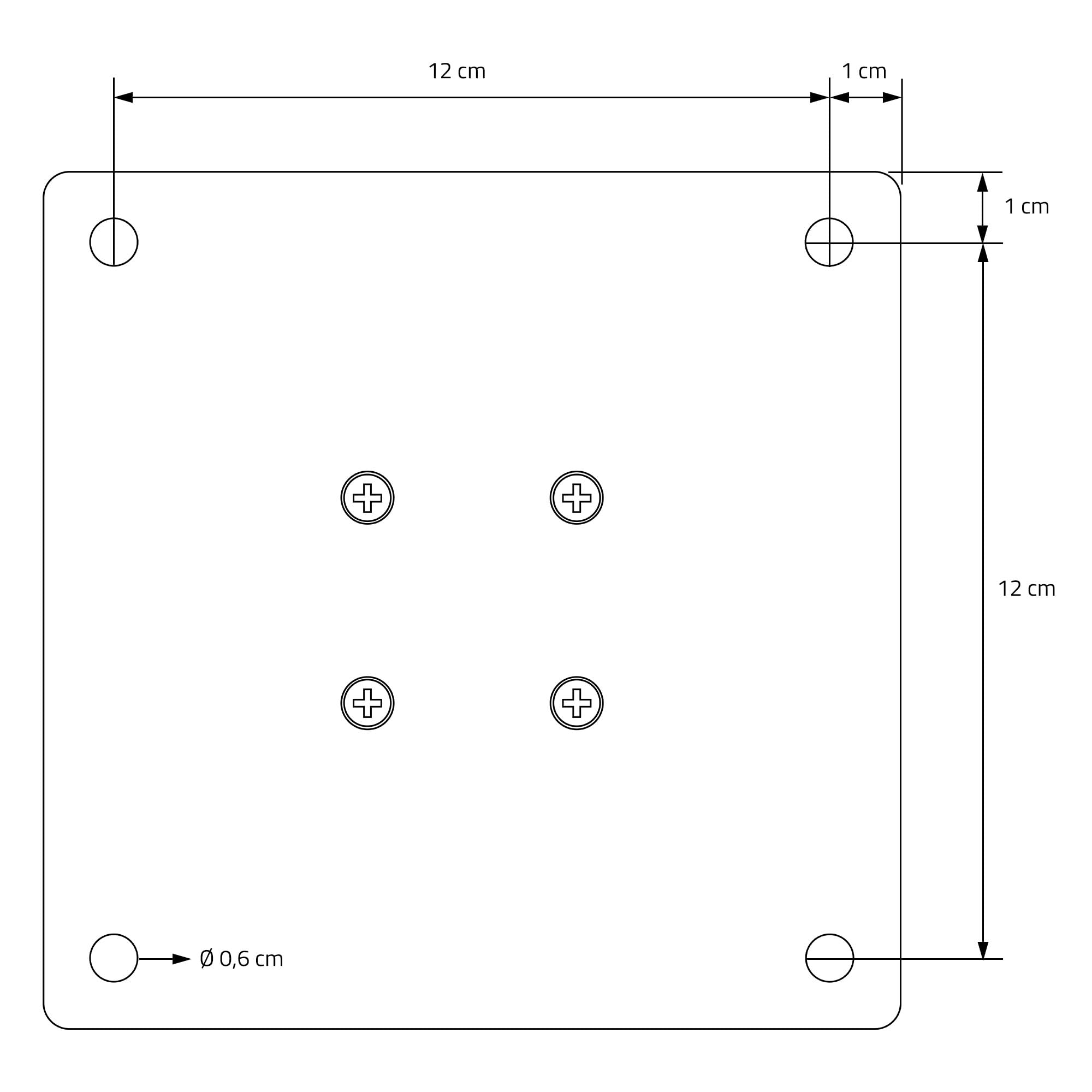 ML-Design Juego de 4 Patas de Mesa 90cm Negro Brillante de Acero con Recubrimiento en Polvo, Perfil 8x8cm, Pies Regulables en Altura 1-4 cm para Muebles, Mesitas de Centro, Bancos o Aparadores