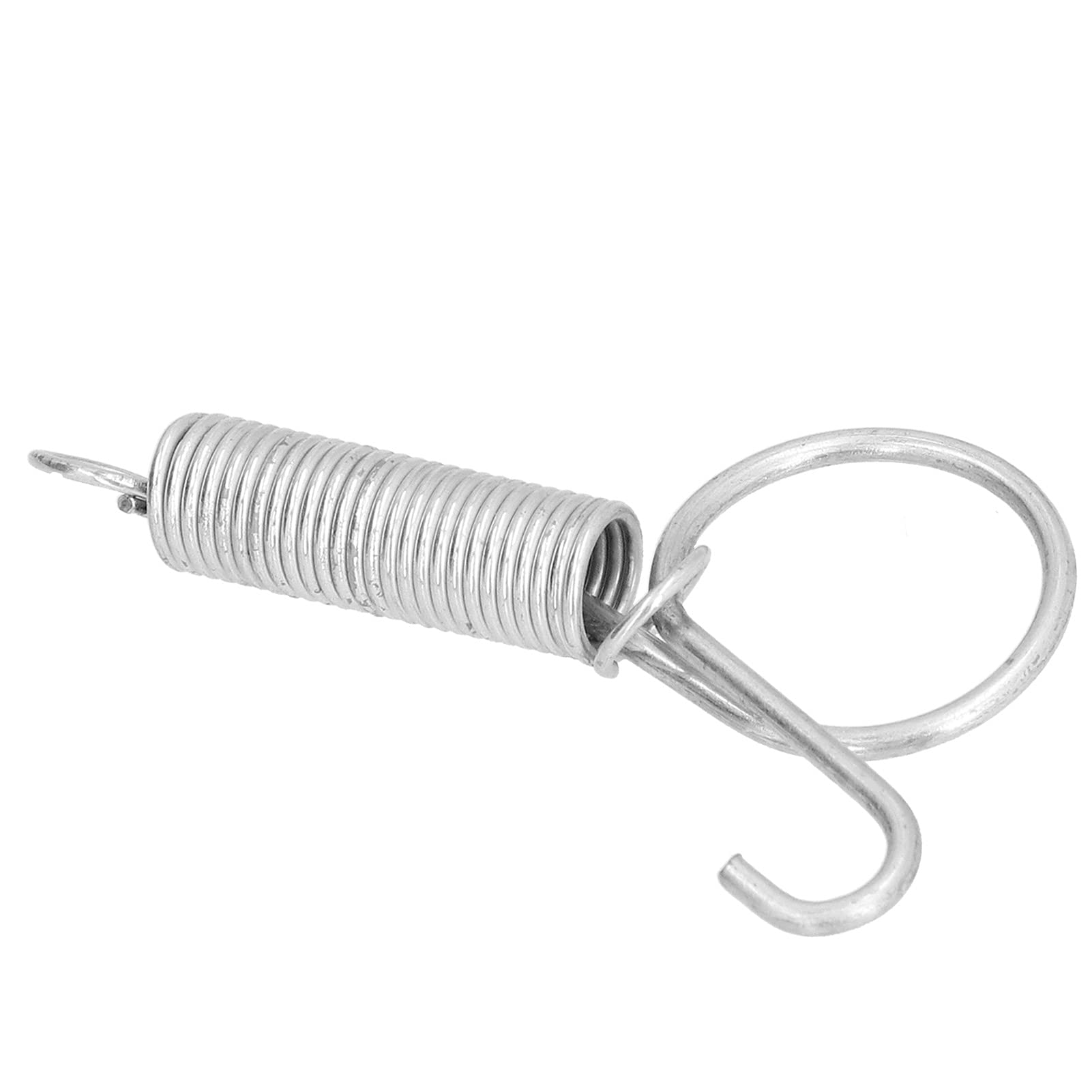 20 ganci a molla in metallo per gabbia, gancio a molla per fissaggio di gabbie per animali domestici e conigli, attrezzature agricole L 7,3 x 2,2 cm