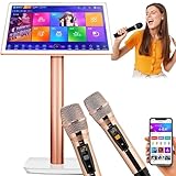 【ÉCRAN TACTILE】 : Un écran tactile capacitif 4K de 22 pouces offre une expérience 3D époustouflante et un plaisir visuel exceptionnel ! Grâce à sa double capacité de décodage, créez votre propre bibliothèque musicale. Chantez, regardez des films, la télévision en direct, jouez à des jeux et bien plus encore.
