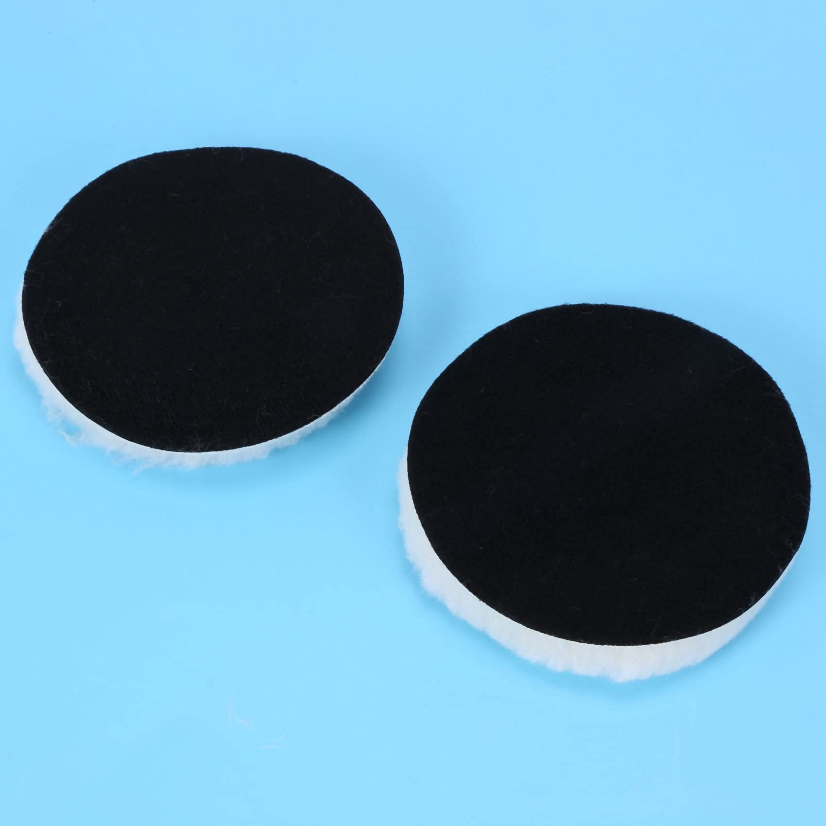 50 Pcs 125 mm Almohadilla de Pulido para Automóviles Pulgada de Pulido de 5 Pulgadas Pulidoras de Lana Pulidor