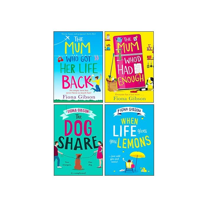 Buy Fiona Gibson 4 Books Collection Set (The Dog Share, When Life Gives