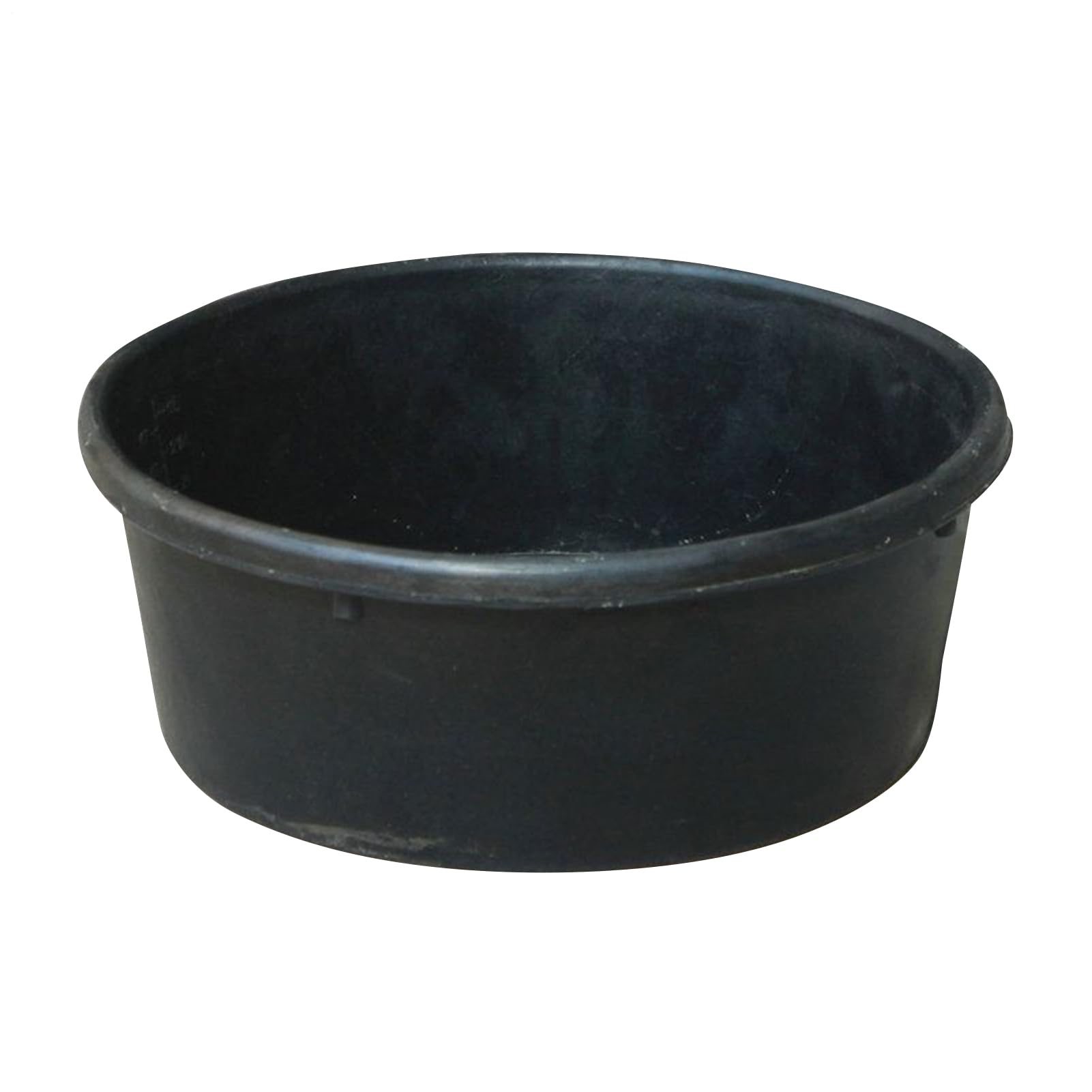 Rubber Feed Bowl,4L Rubber Horse Feed Bucket - Dust Bath Container Water Trough for Outdoor Farm Ranch Small Animal Dog Chicken Duck Goat