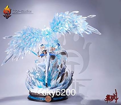 国内即日発送 One Piece ワンピース フィギュア 海軍本部大将 青雉 青キジ クザン 96 Studio Wcf Gk完成品 改造 一品物 Pop P O P Esupport Vn