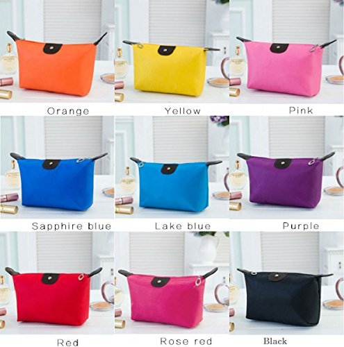 Miniatura 2 de AKOAK Bolsa de cosméticos de nailon impermeable multifuncional Bolsa de maquillaje Bolsa de maquillaje Monedero casual Estuche de cosméticos Bolsas