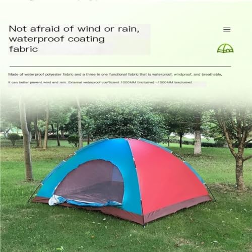 Carpa ligera para camping para tres personas miniatura 4