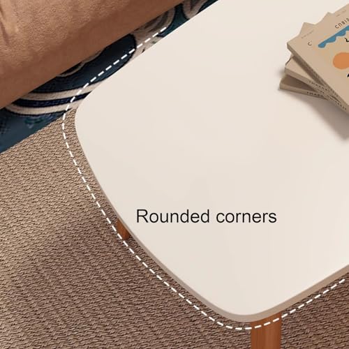 Table basse pliante en bois noble avec finitions angles arrondis - 6