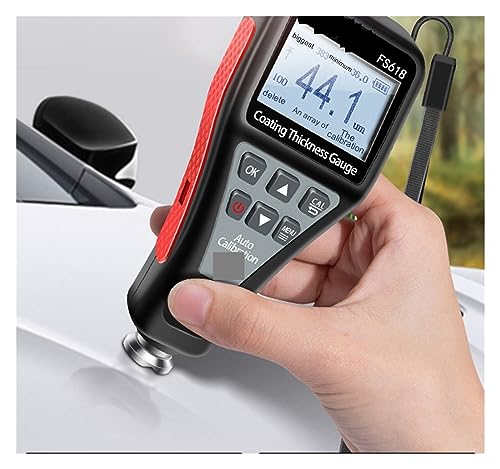 Medidor digital de espesor de pintura para autos con rango 0-1500 um y memoria USB miniatura 1