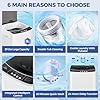 20Lbs Portable Washing Machine Nictemaw Portable Washer, 2.8 Cu.ft Washer and Dryer Combo with Drain Pump, 10 Programs 8 Water Level Compact Laundry Washer for Home, Apartment, RV, Dorms