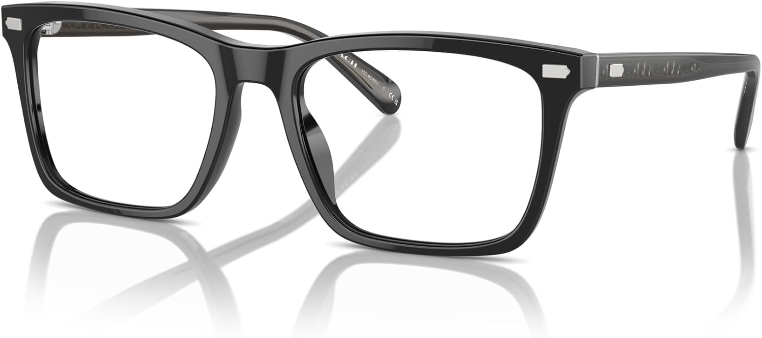 COACH mens Hc6238u Universal Fit Square Prescription Eyewear Frames