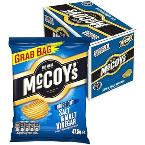 McCoy's Ridge Cut Crisps Multipack Box Cover