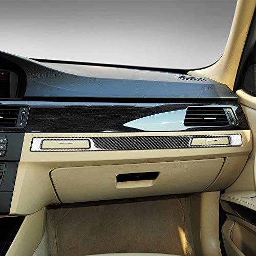 Cubierta portavasos interior fibra carbono para BMW 3 Series miniatura 6