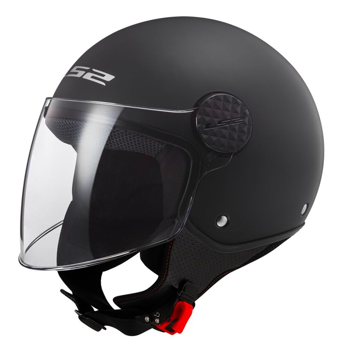 LS2, Casco Moto Jet SPHERE II SOLID Matt Black, L