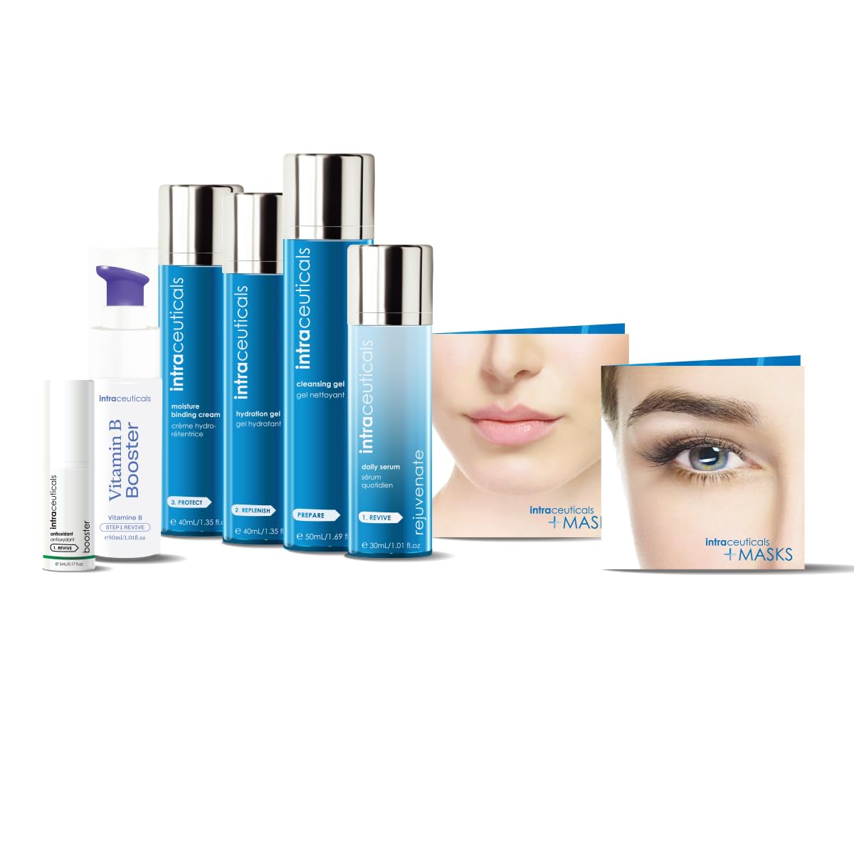 Intraceuticals Nourish and Flourish Deluxe Gift Set, 8 Skincare Products, complimentary Cosmetic Bag $332 | Valued at $531 Save 37%