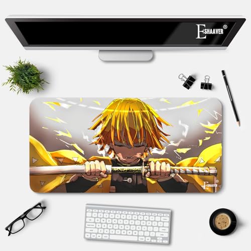 Image of Anime fearturing Large Gaming Mouse Pad, Extended Desktop Mat, 58 x 28 cm (DS 24)