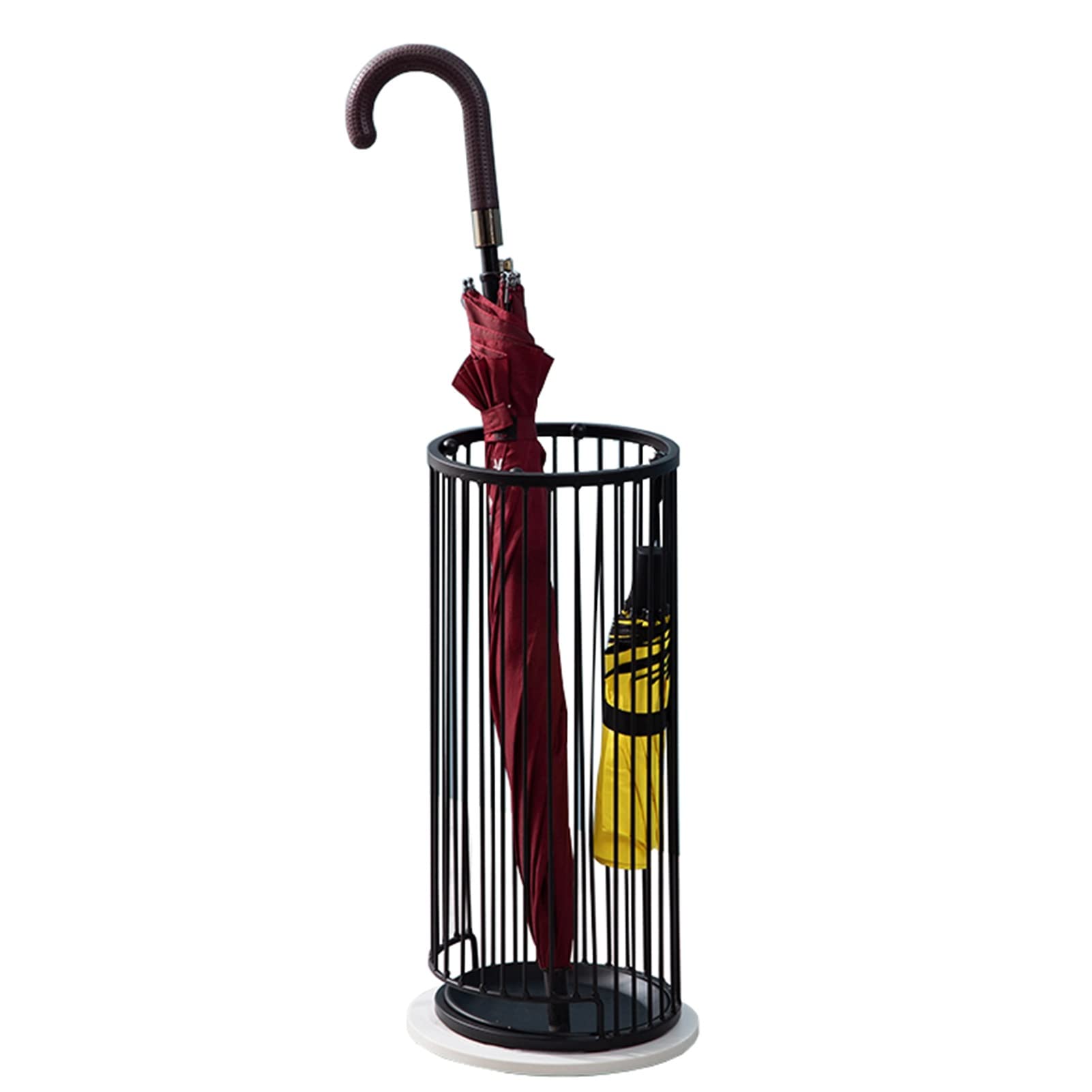 Porte-parapluies entrée moderne - Support en métal compact pour couloir et maison organisée