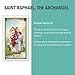 Prayer to St. Raphael the Archangel Holy Card (HC9-182E) - Laminated by San Francis Imports