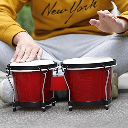 QiHaoHeji Marching Drum Children's Drums Head Clear Sound Bongo Drums Percussie Instrument Drums voor Kinderen (Kleur… - Image 4