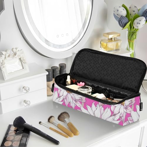 Bolsa de viaje para plancha de pelo color rosa girasol miniatura 6