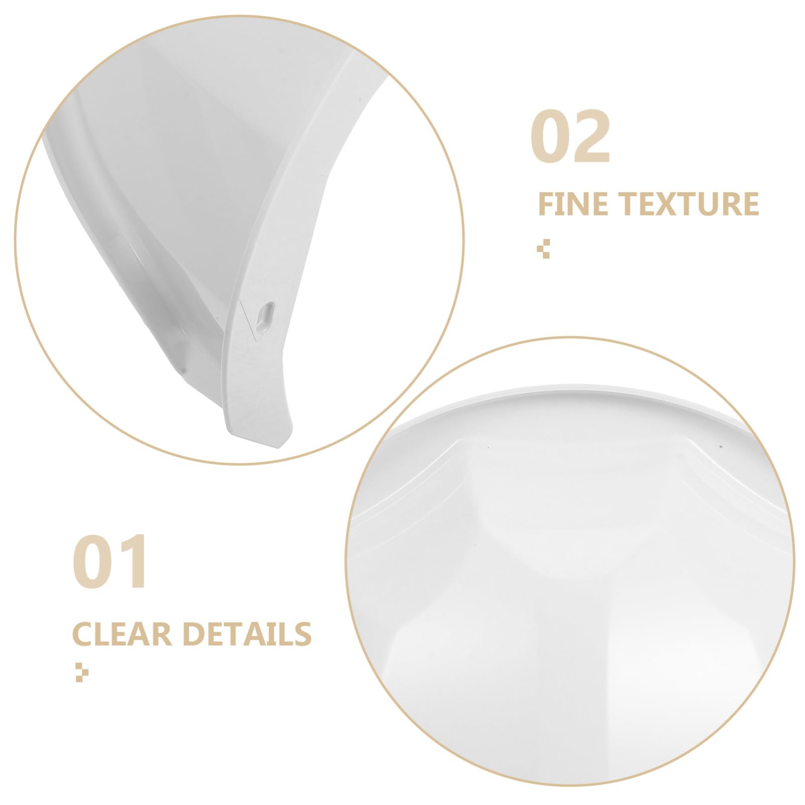 UKCOCO Copertura per Fotocamera da Esterno in Abs Resistente alle Intemperie 4 Pezzi Protezione Contro Danni per Casa e Ufficio