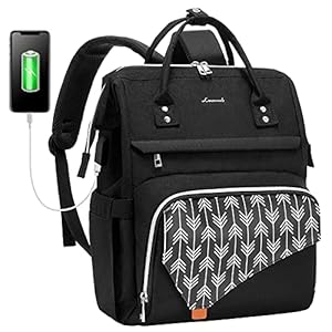 LOVEVOOK Laptop Backpack for Women Work Travel Backpack Purse for Women, Large Computer Bags Doctor Teacher Nurse Backpack Busines Laptop Bag, Fashion College Back Pack Daypack, 15.6 Inch (Upgraded)