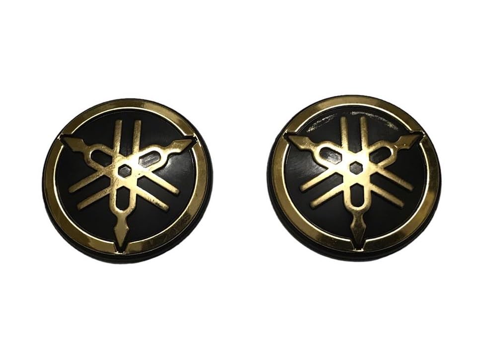 Image of OHITO Bike Fancy Back Tank Mono Kit Stickers Compatible with Yamaha r15 v3 /v4 Logo (MONV4GOLDEN)