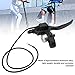 POENVFPO Electric Scooter Handbrake, Aluminum Alloy Right Handle Controller Brakes Replacement Scooter Brake Lever with for 8.5in Electric BIK