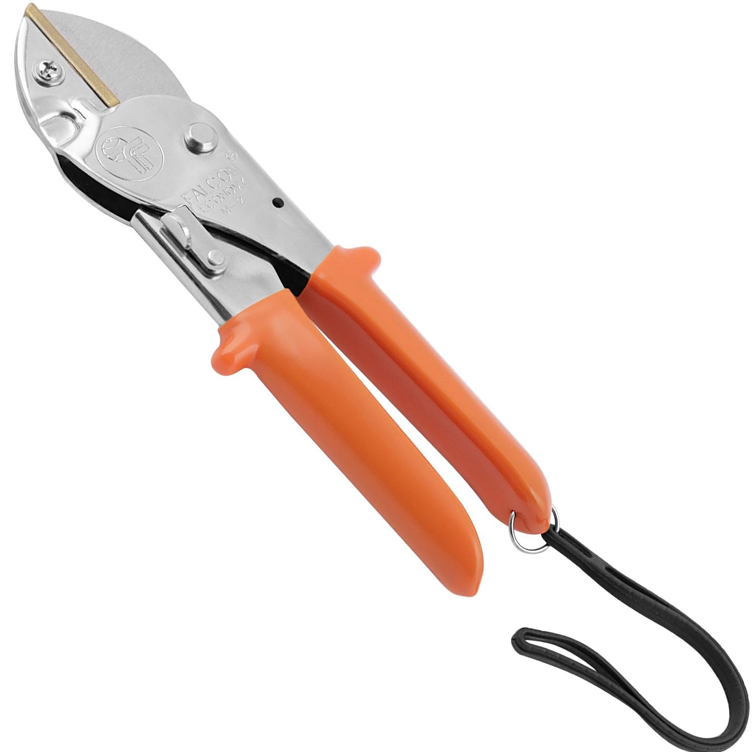 Falcon Pruning Secateurs - Economy M-2(Total Length 200 Mm, Steel Handle with PVC Grip)