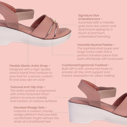 Image of Margot Lane Women Wedges Sandal