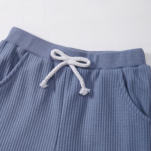 Image of Kid Toddler Boy Clothes Color Block Sweatshirt and Casual Pants 2Pcs Boys Fall Winter Outfits 1-5T