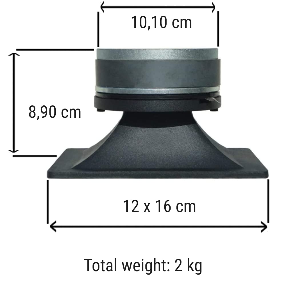 DD Audio E-C6.5b (Paire de 16.5 cm, 75-125 W RMS, 3 Ohm, 90 dB