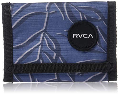 RVCA Rvca Print Trifold Wallet Blue 1SZ