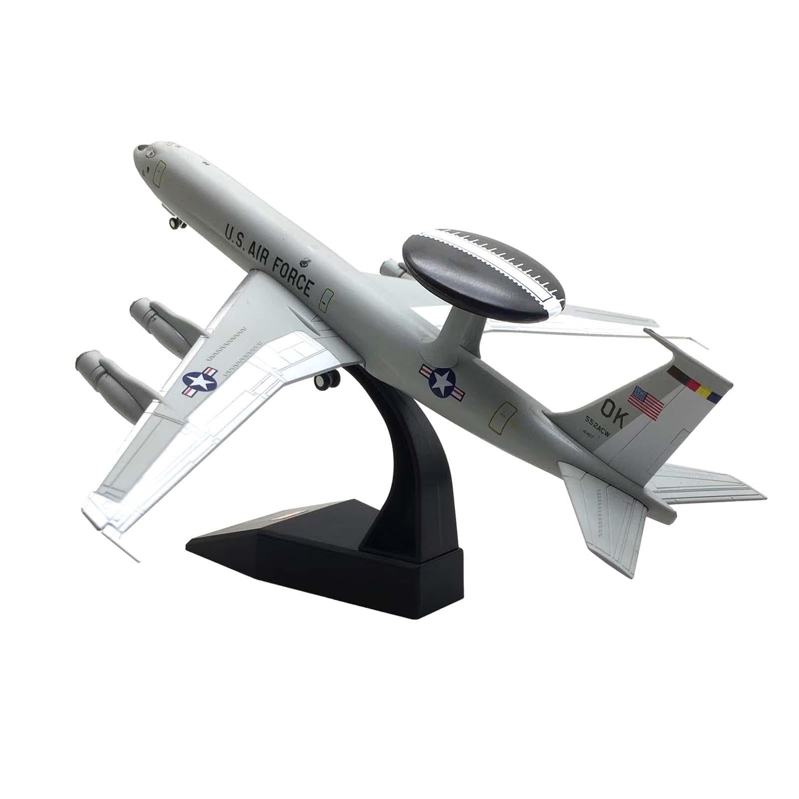 Maqueta de Avión a Escala 1:200, Fabricada en Metal Fundido a Presión, Réplica Detallada con Soporte.