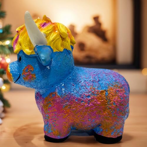 Statuette de yak en résine pour sublimer un meuble vide avec art et élégance
