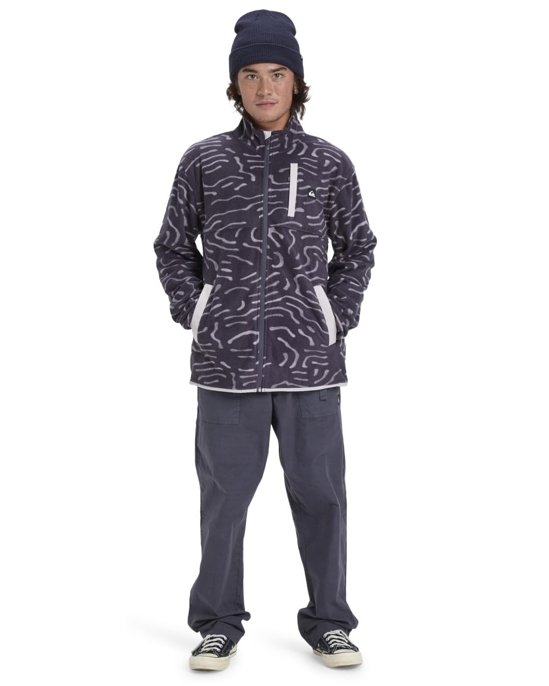Quiksilver No Destination Fz Suéter cárdigan Hombre (Pack de 1)