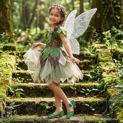Image of Motasha Sparkly Girls Dress Shoes Kids High Heels Toddler to Big Kid | Glitter Closed Toe, Rhinestone Bow Straps, Hook-and-Loop Closure, Low Heel, Anti-Slip Outsole for Wedding Birthday Parties