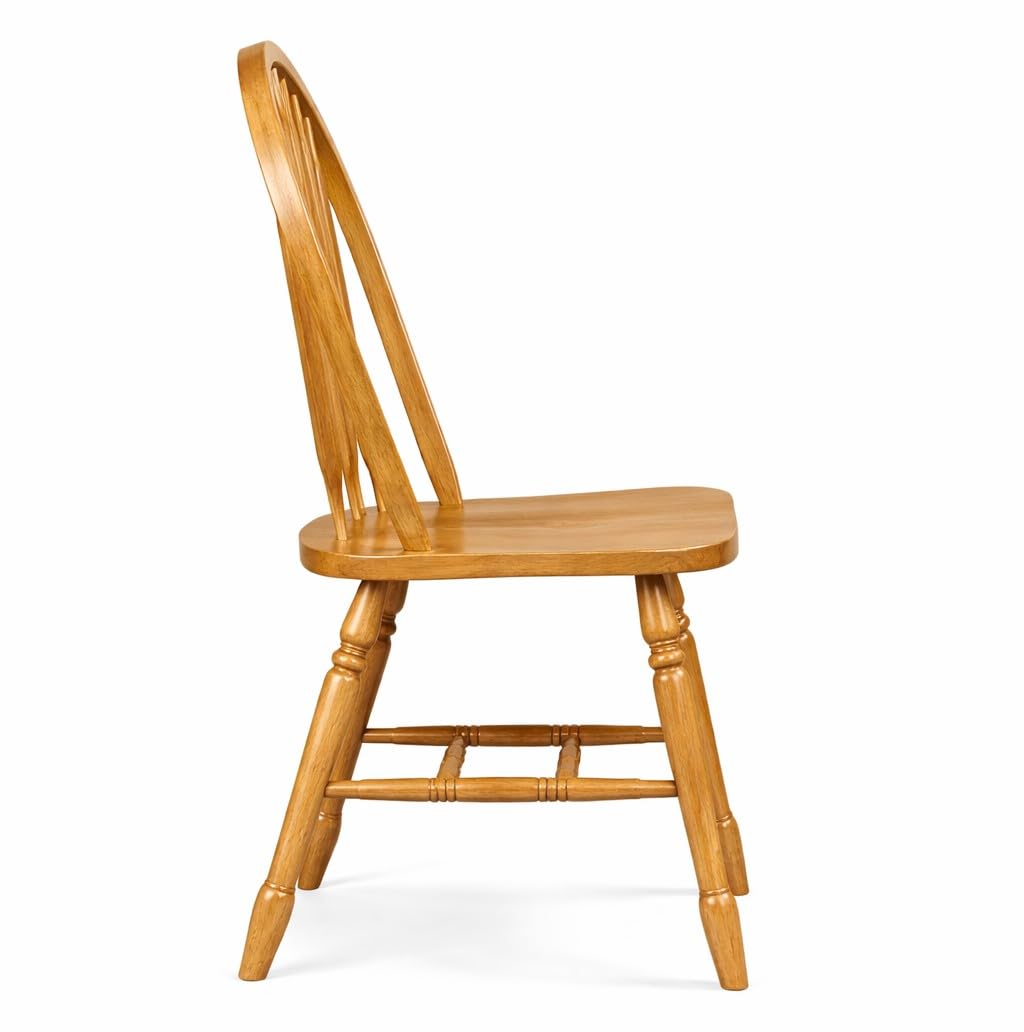 Amazon.com - Sunset Trading Oak Selections Dining Chair, Light