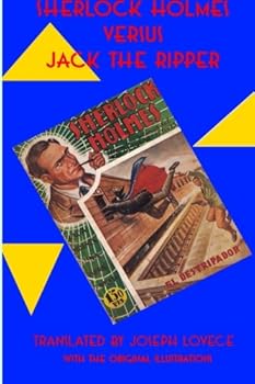 Paperback Sherlock Holmes Versus Jack the Ripper (Dime Novel Cover) Book