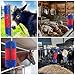 Sayutie livestock scratching brush cow scratcher Brush horse brushes Full Massage Grooming Brush with 4 Screws for Goat,Cattle,Cow,Sheep, Horses,Pigs and Other Livestock Animal Back Scratching