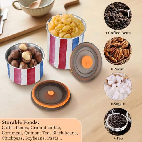 Recipiente Hermético para Café de Acero Inoxidable 30 oz miniatura 5