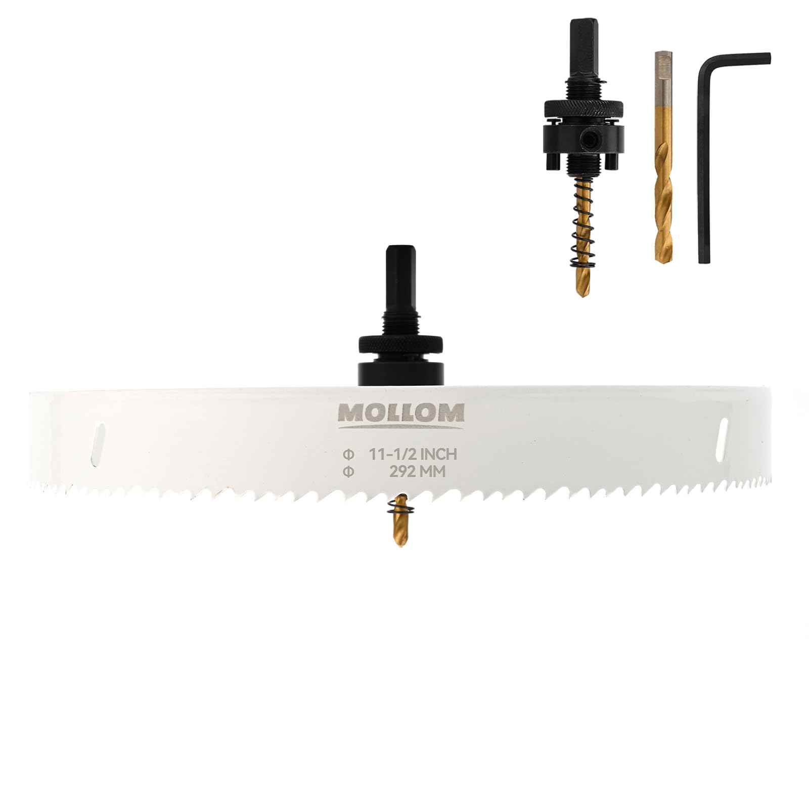Mollom (292mm, White, 292mm | 11-1/2"
