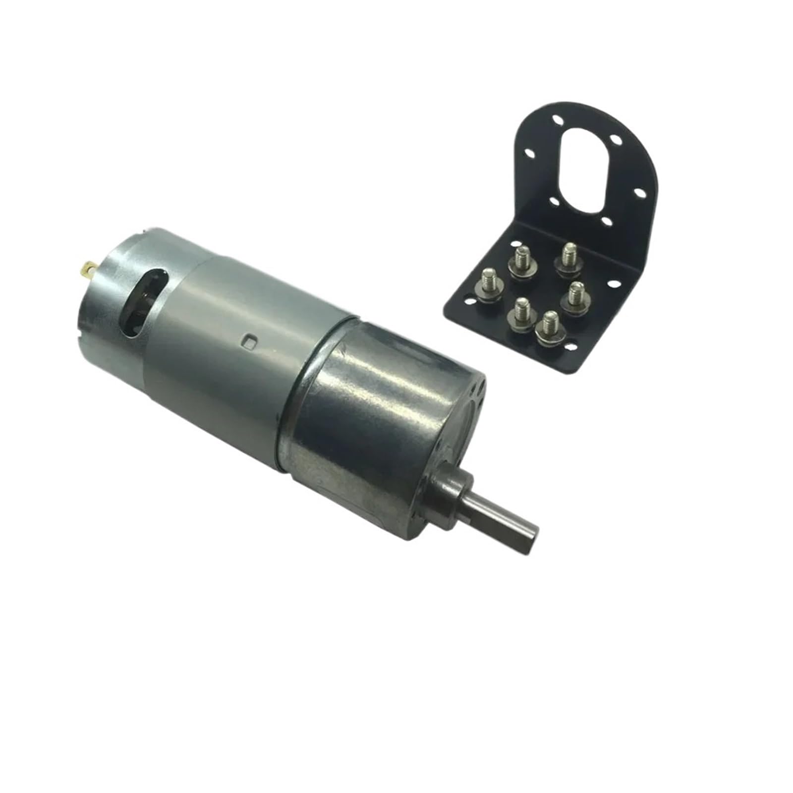 TQSKA JGB37-550 Reverse Motor 12V DC High Torque Electronic Motor Reductor 12v Gear Motor(Package A,28rpm)