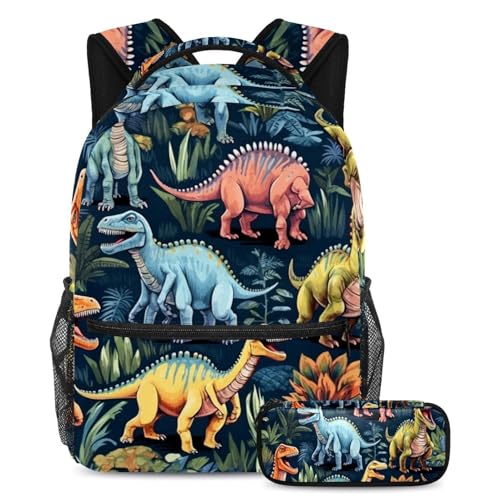 Sac à dos dinosaure monde 62 idéal pour l'école et les sorties de week-end