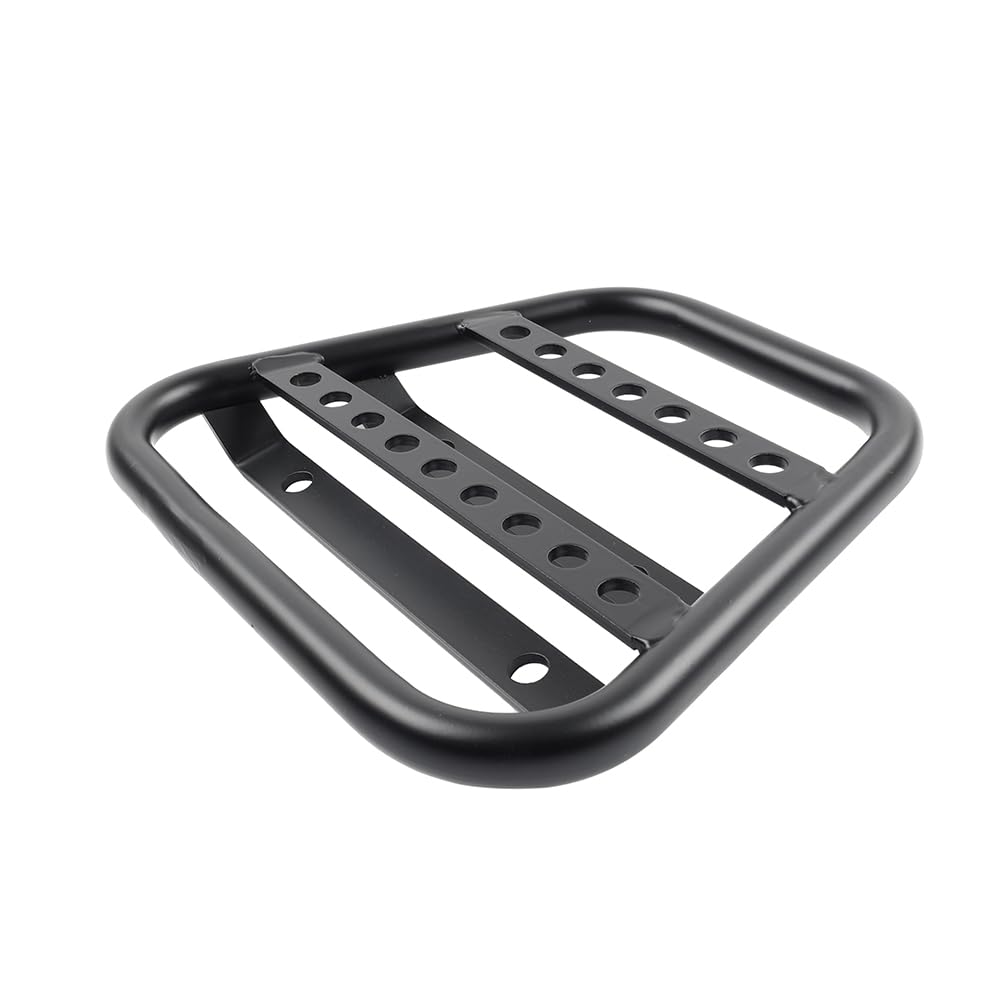 Bacar Portaequipajes rígido de 16 mm para caja superior, color negro para Street Scrambler 900 16-2025, 1 unidad