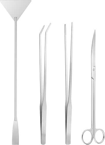 Ohtomber Aquascape Tools Aquarium Kit - 4PCS Terrarium Supplies Include