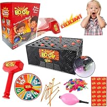 Pop Balloon Game 2025 New Explosion Balloon Popping Games Party Toys Pop Game Party Game Props for Adults Kids Games A Fun Parent-Child Interactive Family Gathering Game