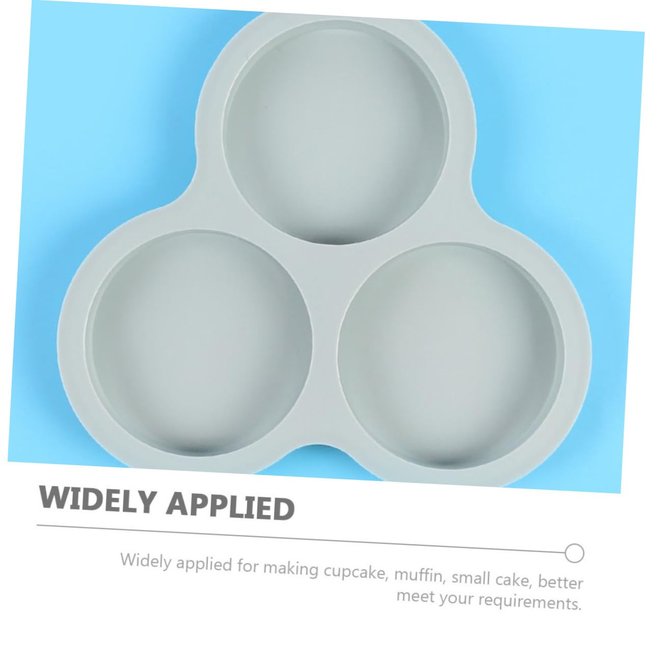 STOBAZA Silicone Egg Mold Baking Pan Muffin Pan for Air Fryers Easy to Multi Purpose Kitchen Tool for Homemade Cupcakes and Muffins