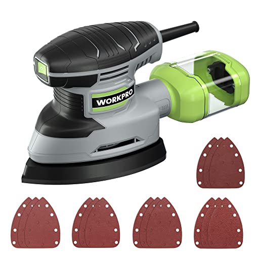 Workpro W125171 Detail Sander, 13,000 Opm Compact Electric Sander cover