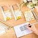 Fuyoooo 18 Sets Bee Gifts Christmas Gift for Student Bee Notebook Inspirational Notepads Pencil Mini Erasers Greeting Card Classroom Office School Kids Decorate Supplies (Cute)